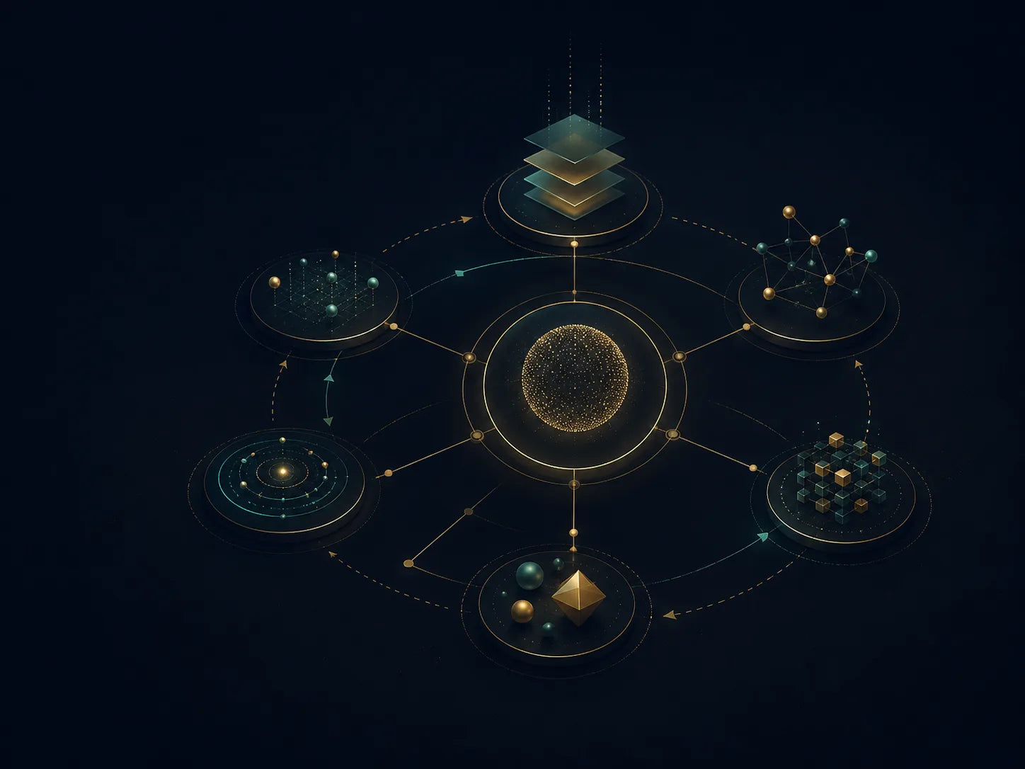 Abstract human-centered AI research and decision-support system.